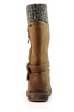 Lunar Peyton Tan Waterproof Boot GLB134