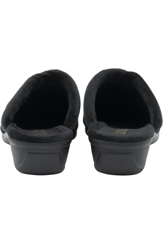 Lotus Gracia ladies slipper in Black