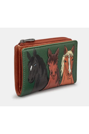 Yoshi Herd of Horses flap over purse Y1275