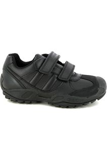 Geox Savage J841VB School Shoes in Black