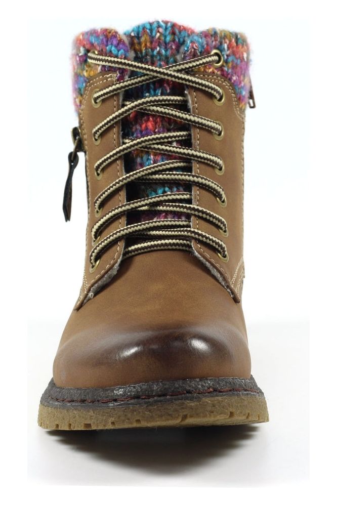 Lunar Jalapeno Tan Waterproof Ankle Boot GLB099