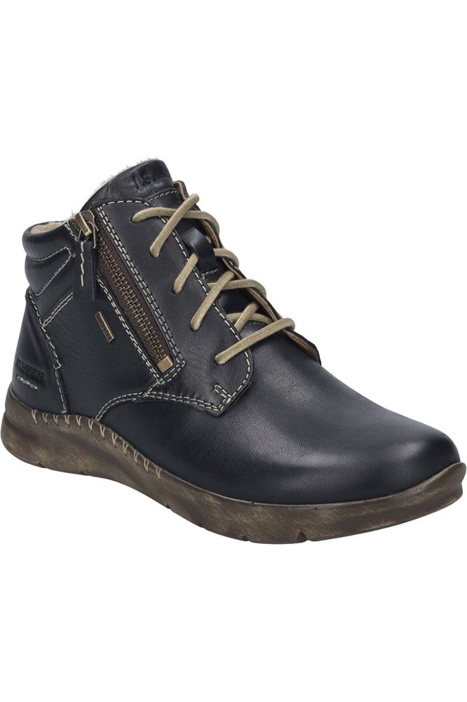 Josef Seibel 91752 Conny in black waterproof boots