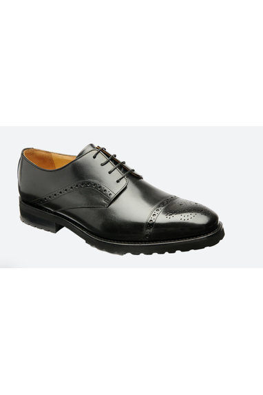 Barker Margate in Black Calf