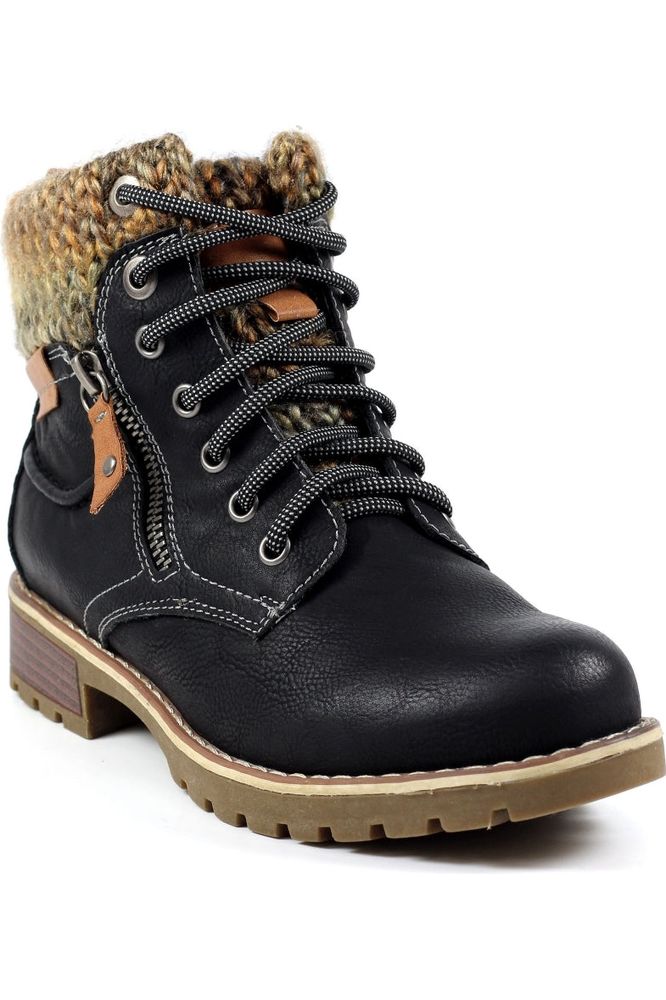 Lunar Millie Black Waterproof Boot GLB123