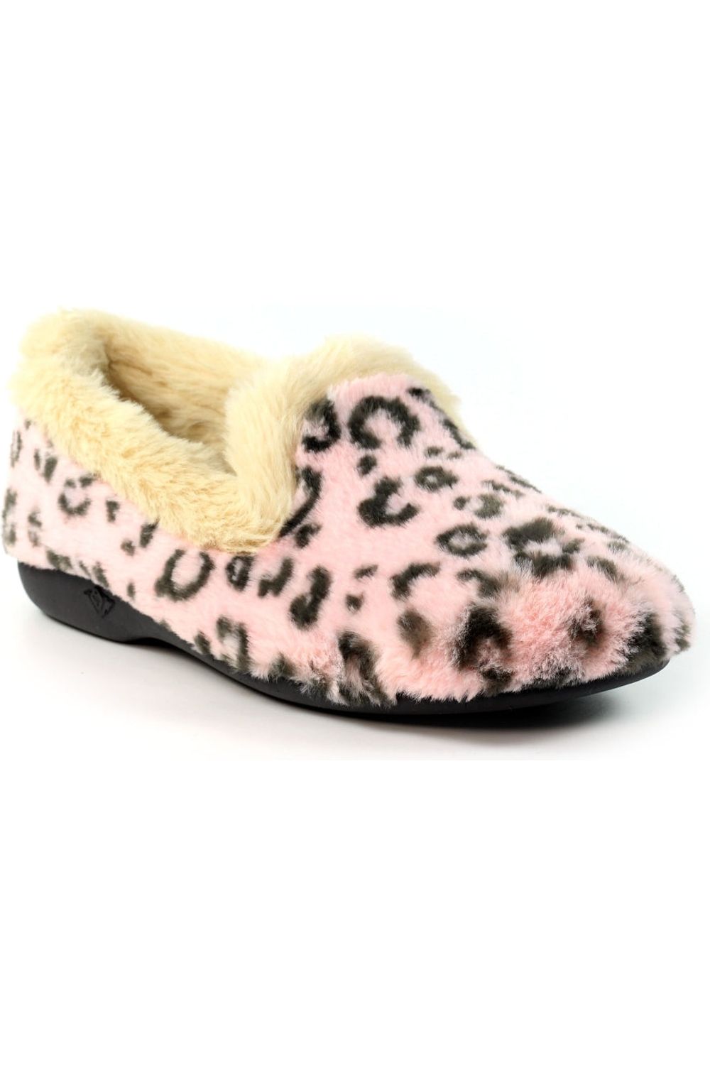 Pink leopard print slippers new arrivals