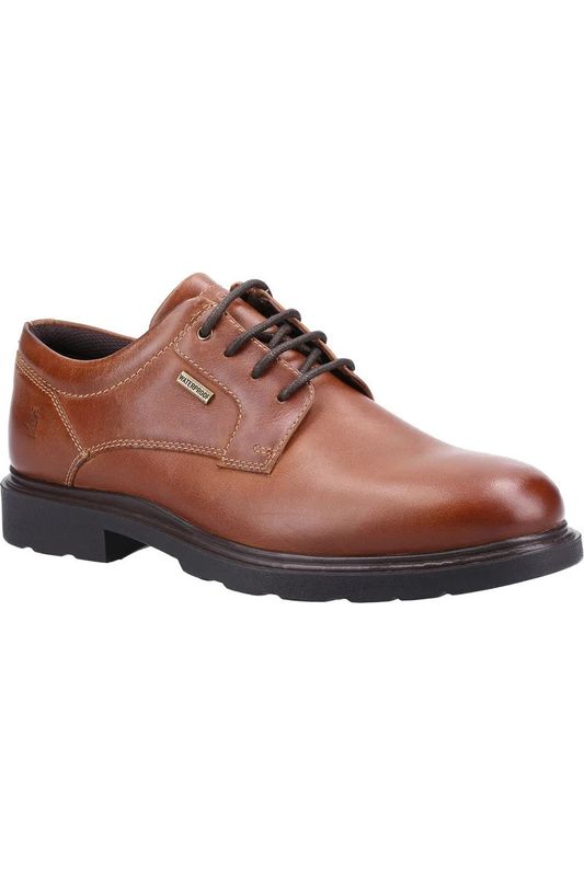 Hush Puppies Pearce Waterproof Lace up shoe in tan