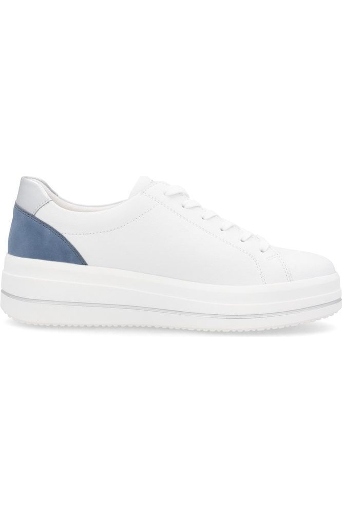 Remonte Ladies trainer D1C01-84 in White Combi