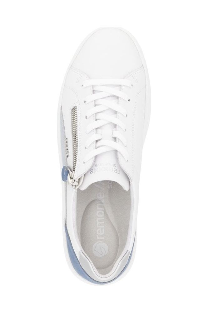 Remonte Ladies trainer D1C01-84 in White Combi