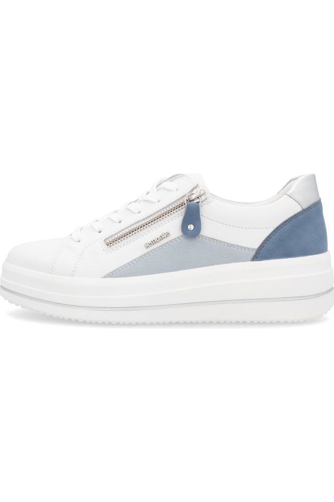 Remonte Ladies trainer D1C01-84 in White Combi