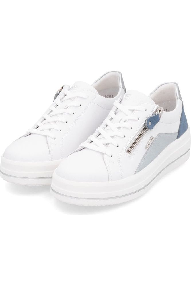 Remonte Ladies trainer D1C01-84 in White Combi