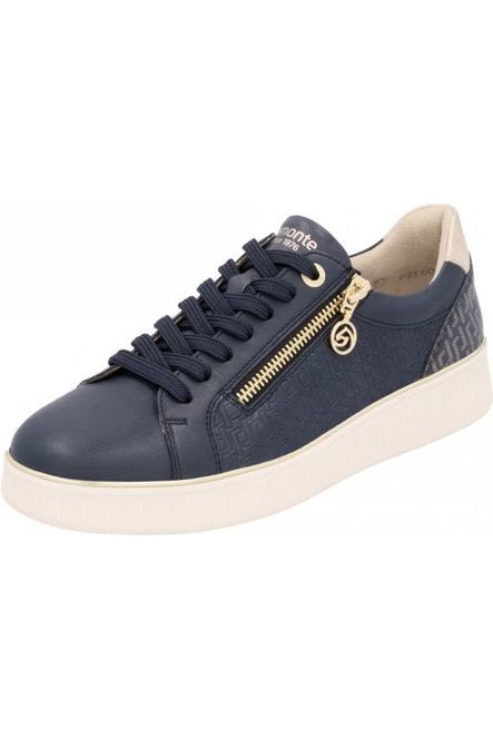 Remonte ladies sneaker D2E00-14 in blue