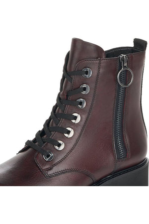 Remonte D8671-35 Ladies red boot