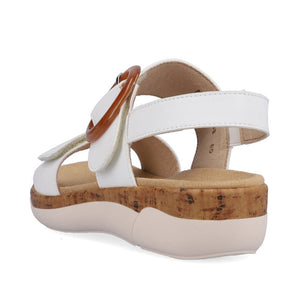 Remonte Ladies sandals R6853-80 in White