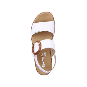 Remonte Ladies sandals R6853-80 in White