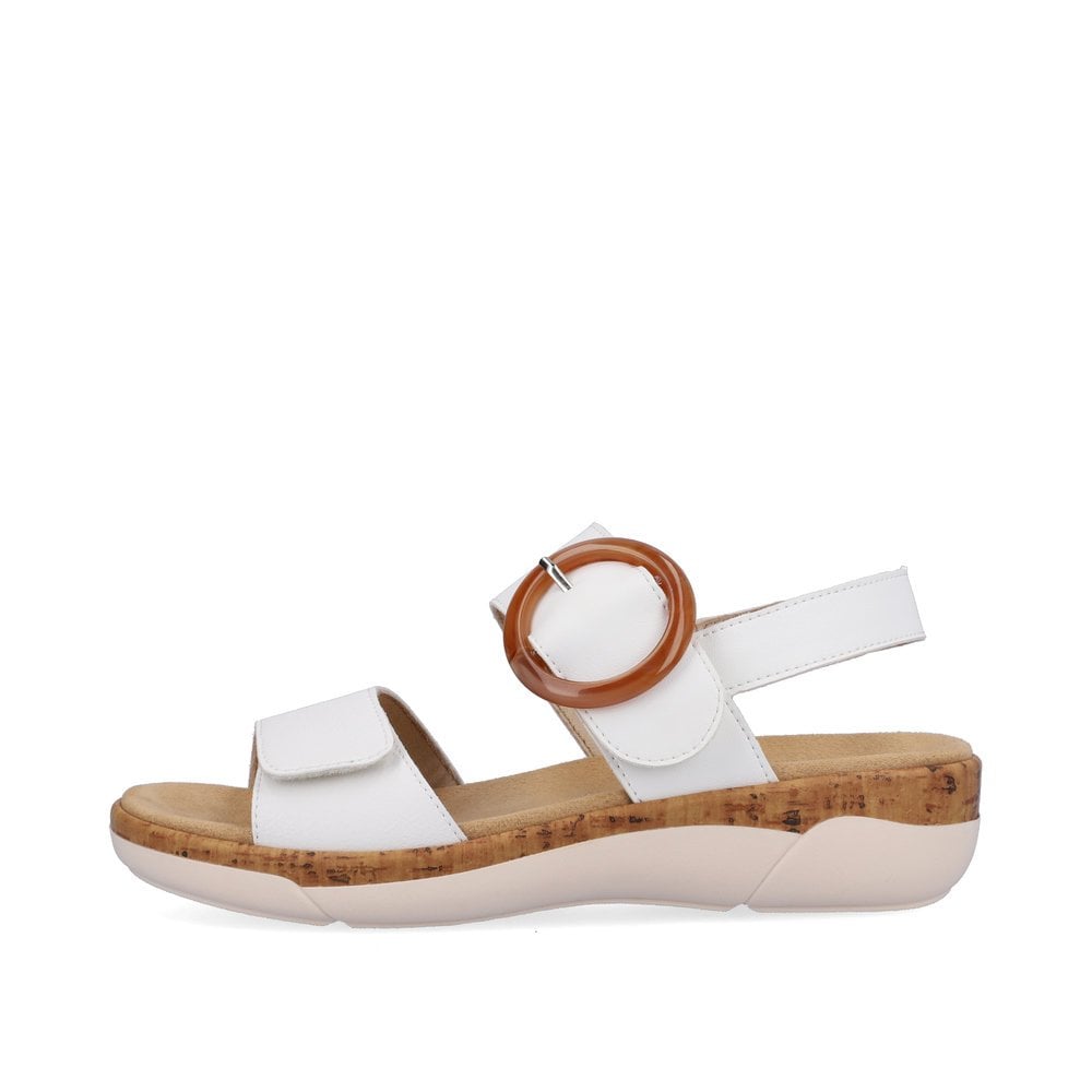 Remonte Ladies sandals R6853-80 in White