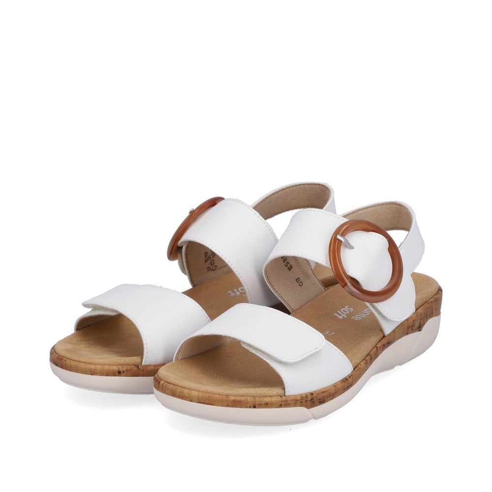 Remonte Ladies sandals R6853-80 in White