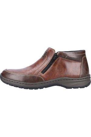 Rieker Mens Boot 03352-24 Brown Wide Fit