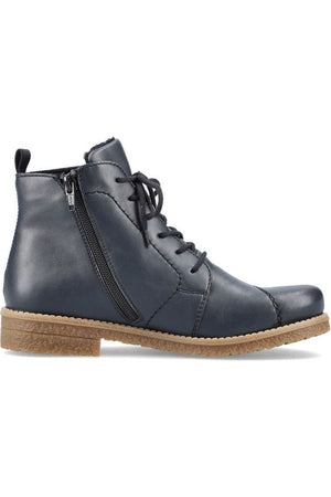 Rieker Ladies boots 73500-14 in Navy