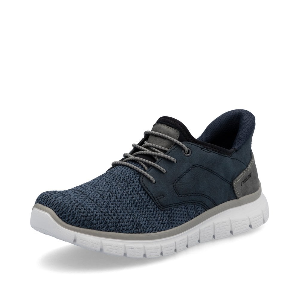 Rieker Mens shoe B6658-14 in Navy