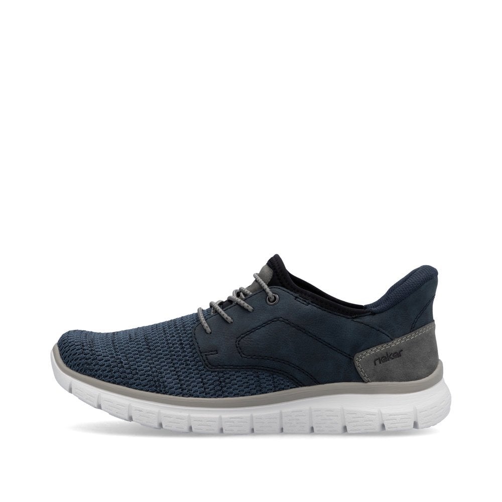 Rieker Mens shoe B6658-14 in Navy