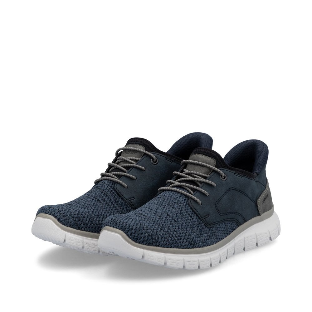 Rieker Mens shoe B6658-14 in Navy