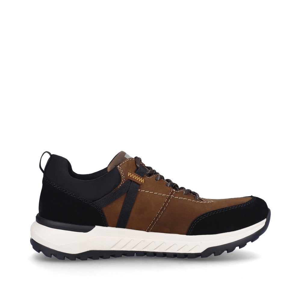 Rieker mens U0100-22 Waterproof brown shoe