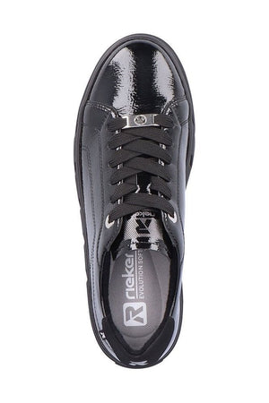 Rieker Ladies sneaker W0501-00 black