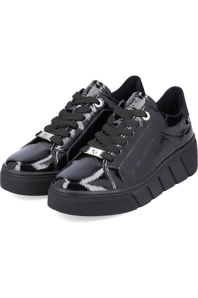 Rieker Ladies sneaker W0501-00 black