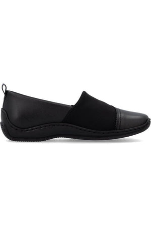 Rieker Ladies shoe L1790-00 in Black