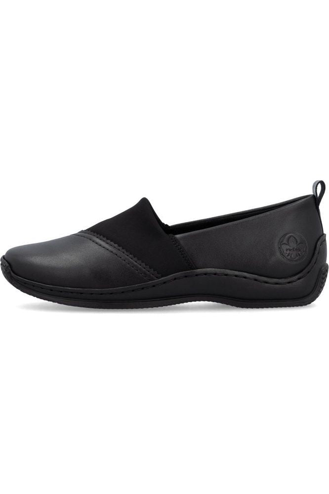 Rieker Ladies shoe L1790-00 in Black