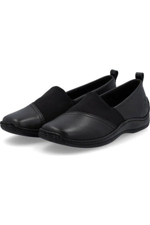 Rieker Ladies shoe L1790-00 in Black