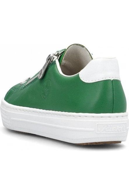 Rieker L59L1-52 in Green ladies sneaker