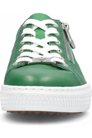 Rieker L59L1-52 in Green ladies sneaker