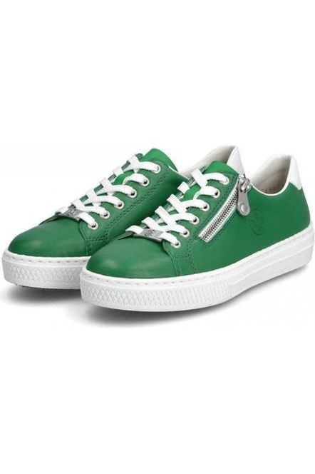 Rieker L59L1-52 in Green ladies sneaker