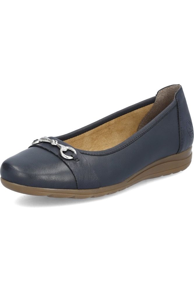 Rieker L9360-14 pump in navy leather