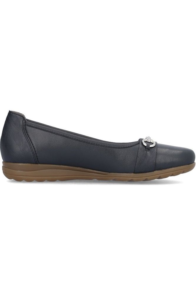 Rieker L9360-14 pump in navy leather