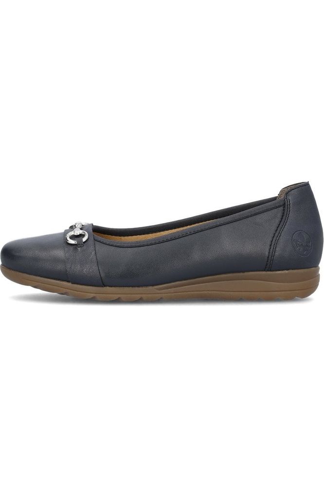 Rieker L9360-14 pump in navy leather