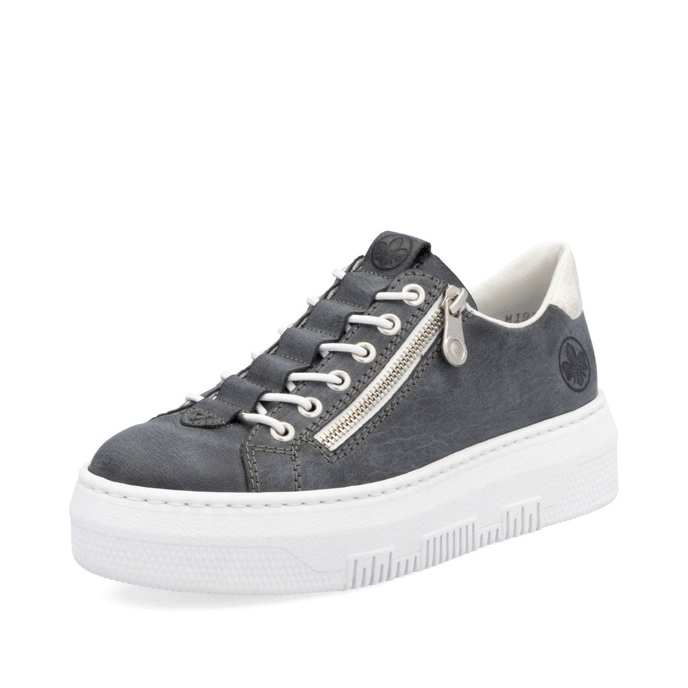 Rieker ladies sneakers M1953-14 in Navy