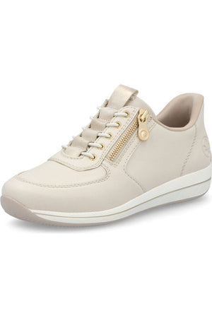 Rieker Ladies trainer N1156-60 in Pebble