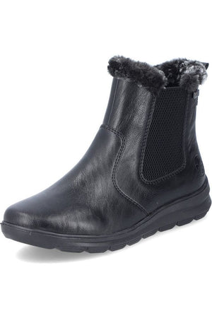 Rieker Ladies Boots Z0061-00 Black