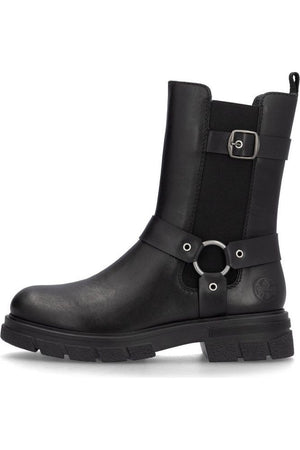 Rieker Ladies Boots Z9177-00 Black