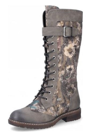 Rieker Ladies boots 94734 90 grey multi