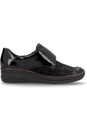 Rieker Ladies Shoes 487C0-00 Black