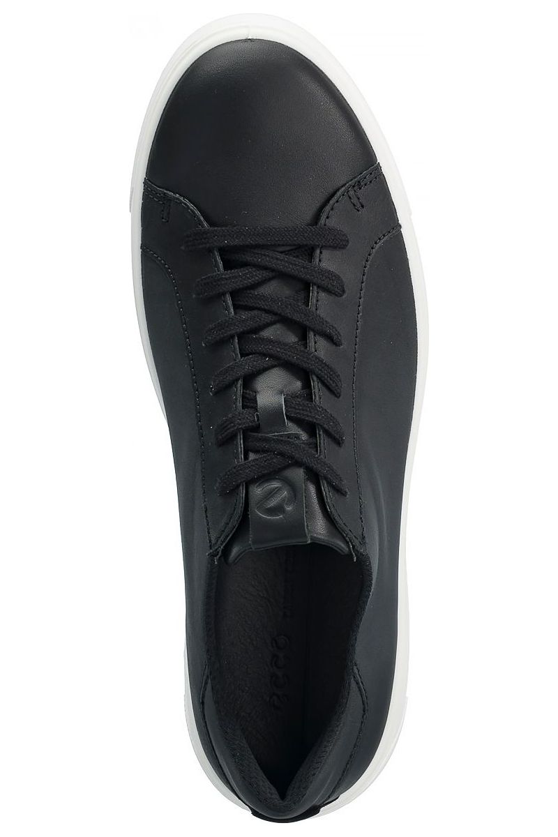 Ecco mens lace up 504744-01001 in black leather