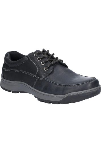 Hush Puppies Tucker mens black shoe