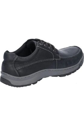 Hush Puppies Tucker mens black shoe