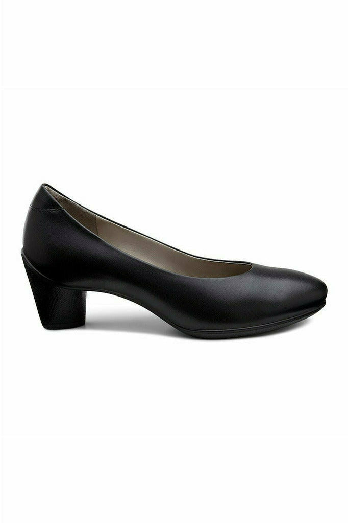 Ecco Ladies Court Shoes 230203 01001 at Meeks Shoes