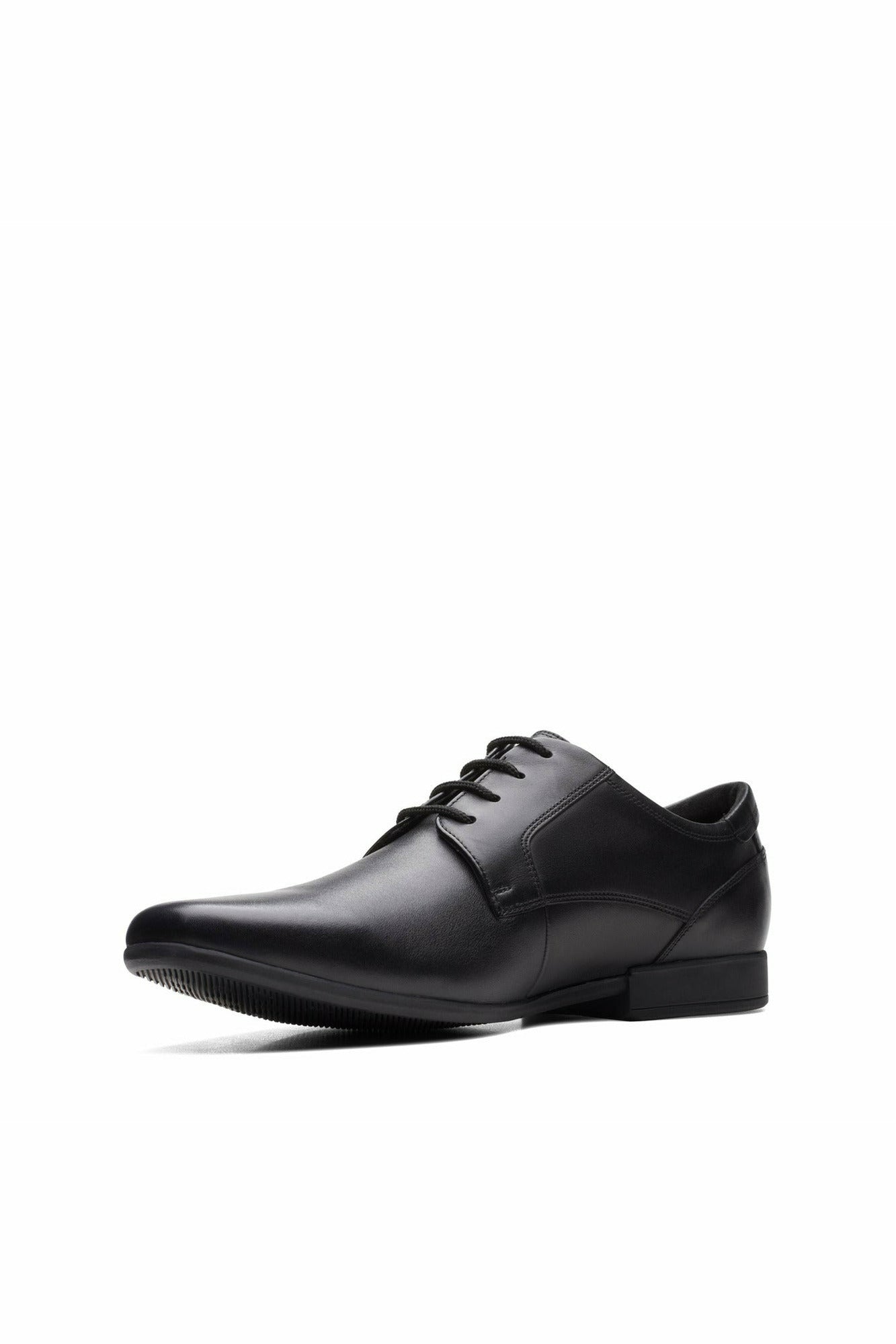 Clarks Sidton Lace in Black Leather