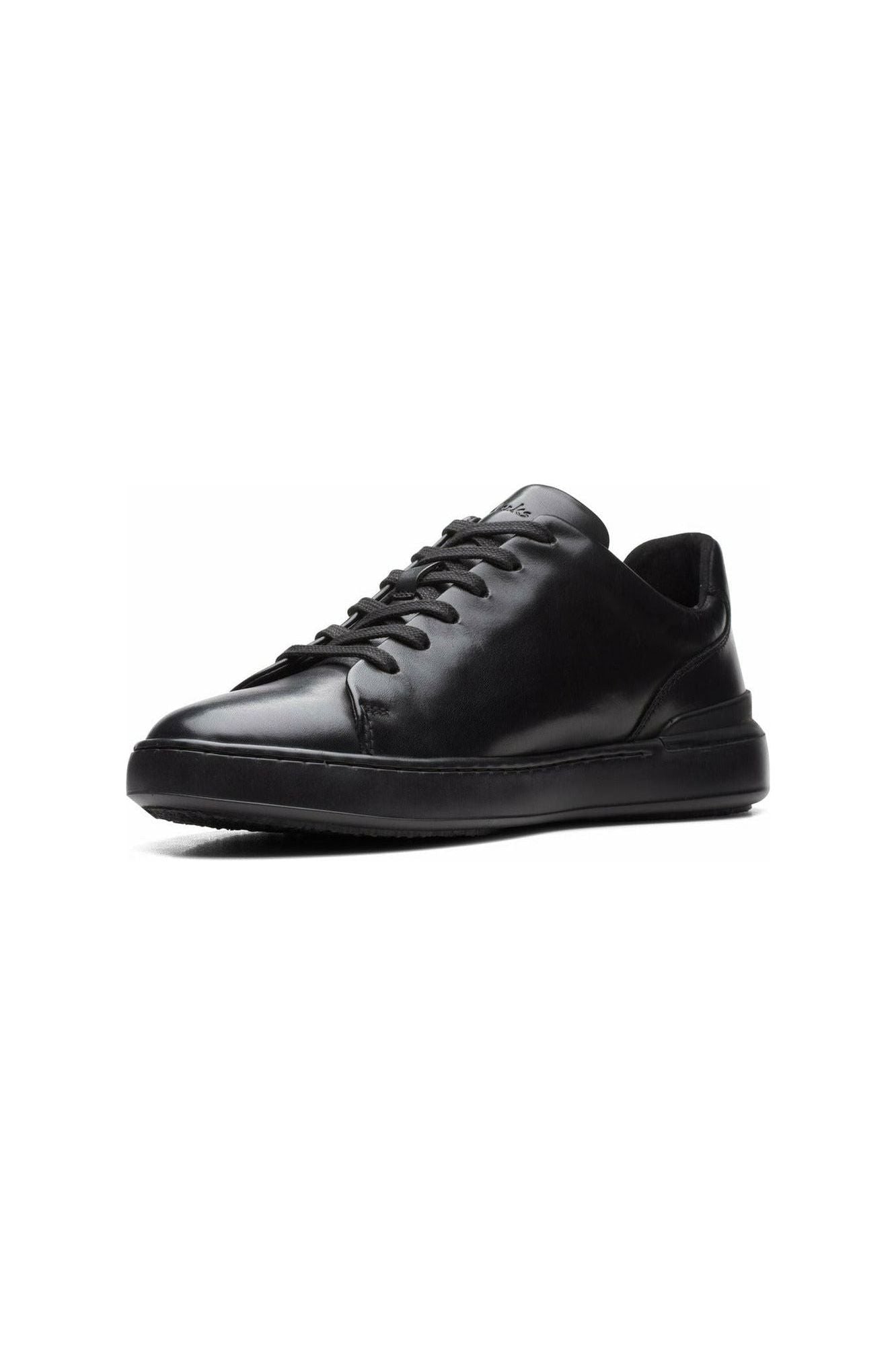 Clarks CourtLite Lace in Black Leather