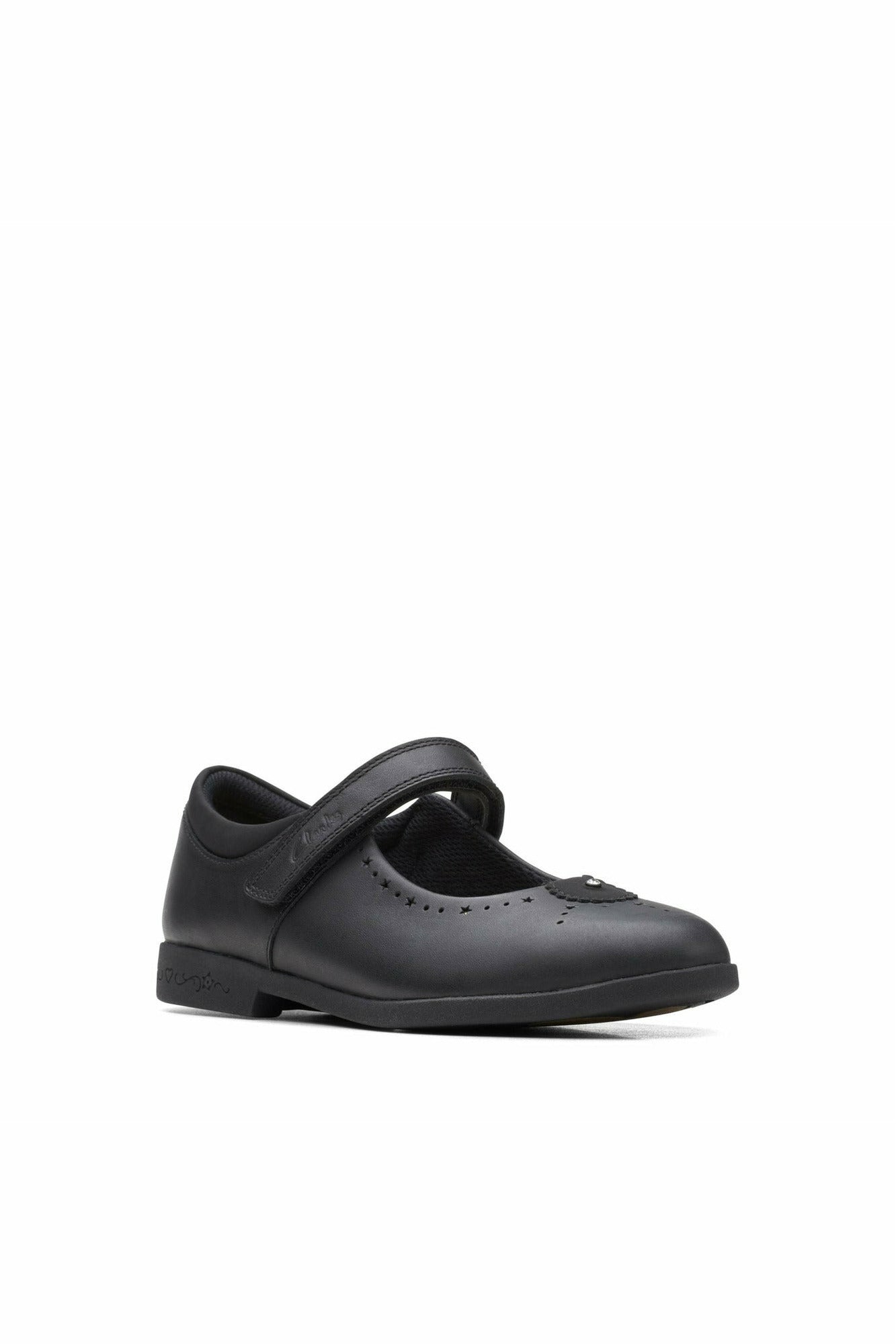 Clarks Magic Step bar Older black leather Meeks Shoes